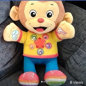 Vtech read with me monkey